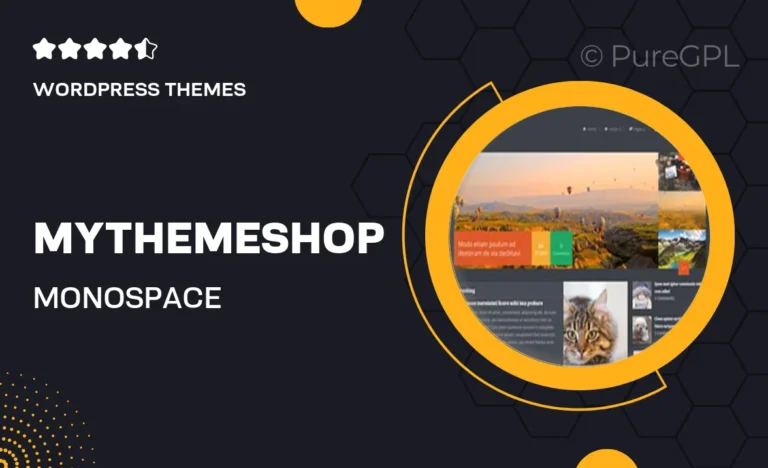 mythemeshop monospace