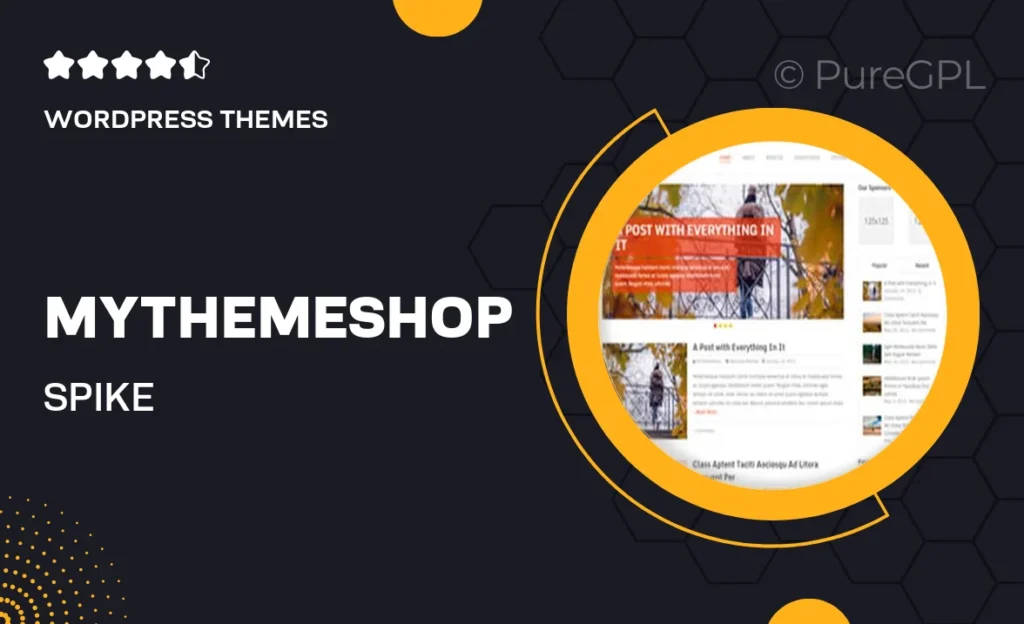 Mythemeshop | Spike 53 Mythemeshop | Spike