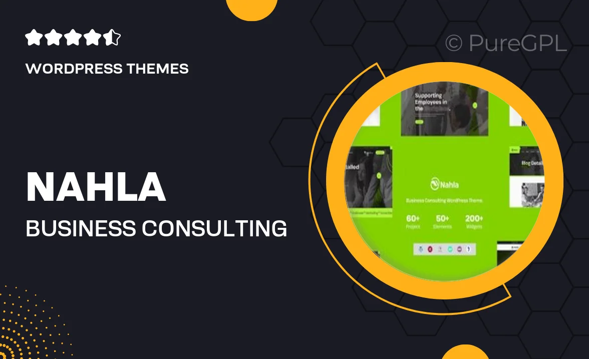 Nahla – Business Consulting WordPress Theme