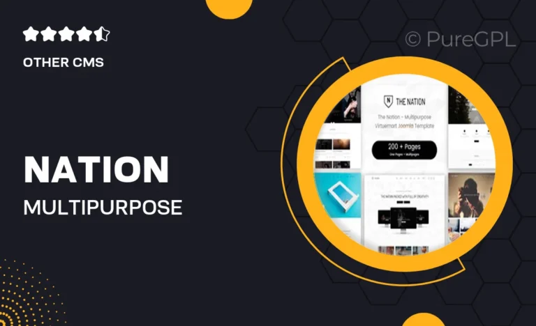 nation multipurpose virtuemart joomla template
