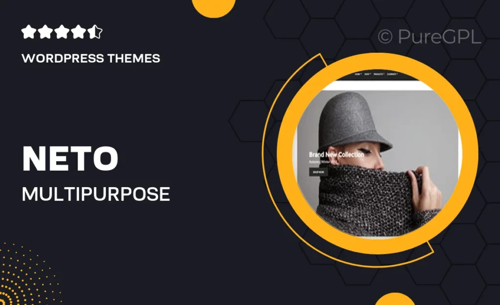 Neto – Multipurpose WooCommerce Theme