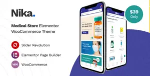 Nika – Medical Elementor WooCommerce Theme
