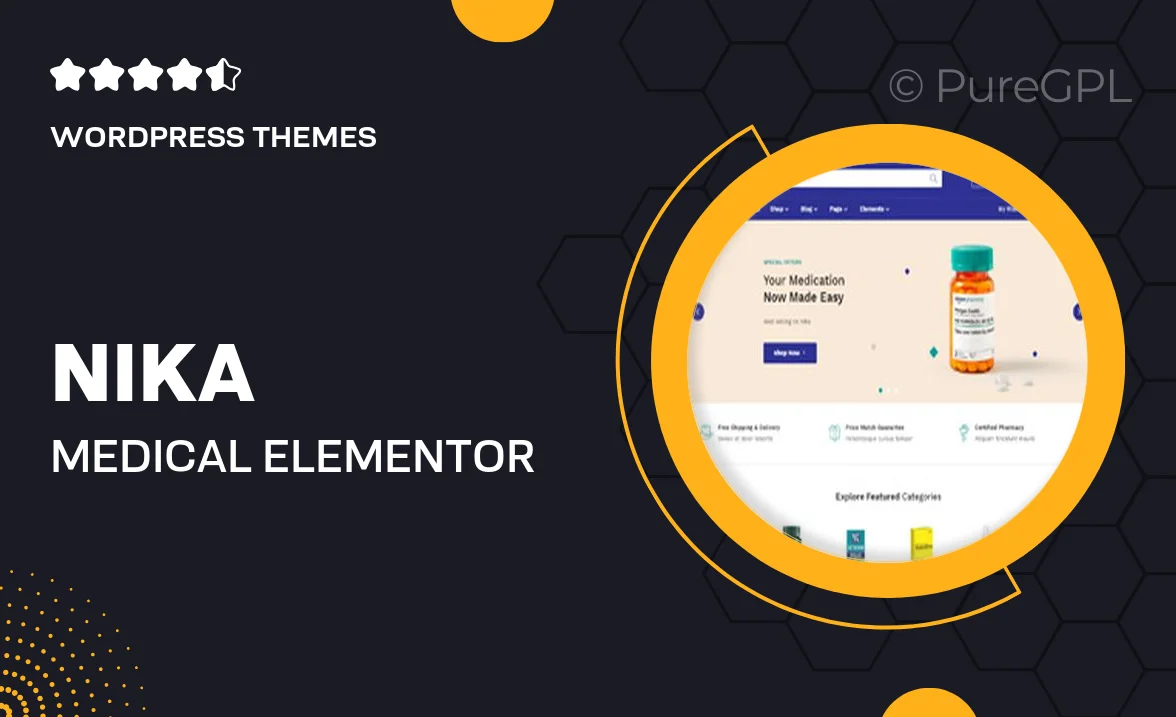 Nika – Medical Elementor WooCommerce Theme