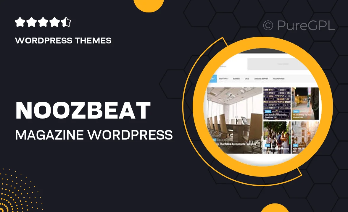 Noozbeat – Magazine WordPress Theme