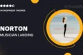 Norton – Musician Landing Page