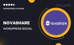 Novashare – WordPress Social Sharing