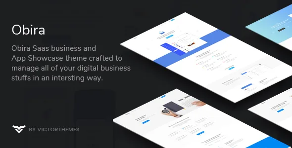 obira saas business app showcase wordpress theme 1