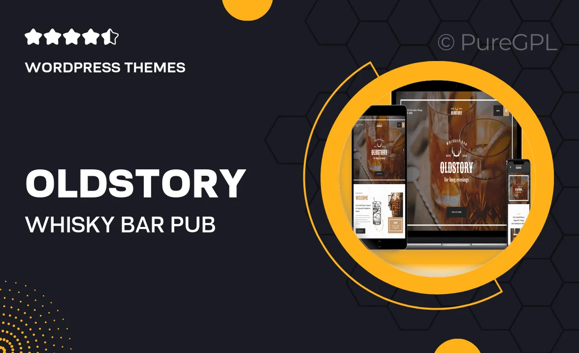 OldStory – Whisky Bar, Pub & Restaurant WordPress Theme