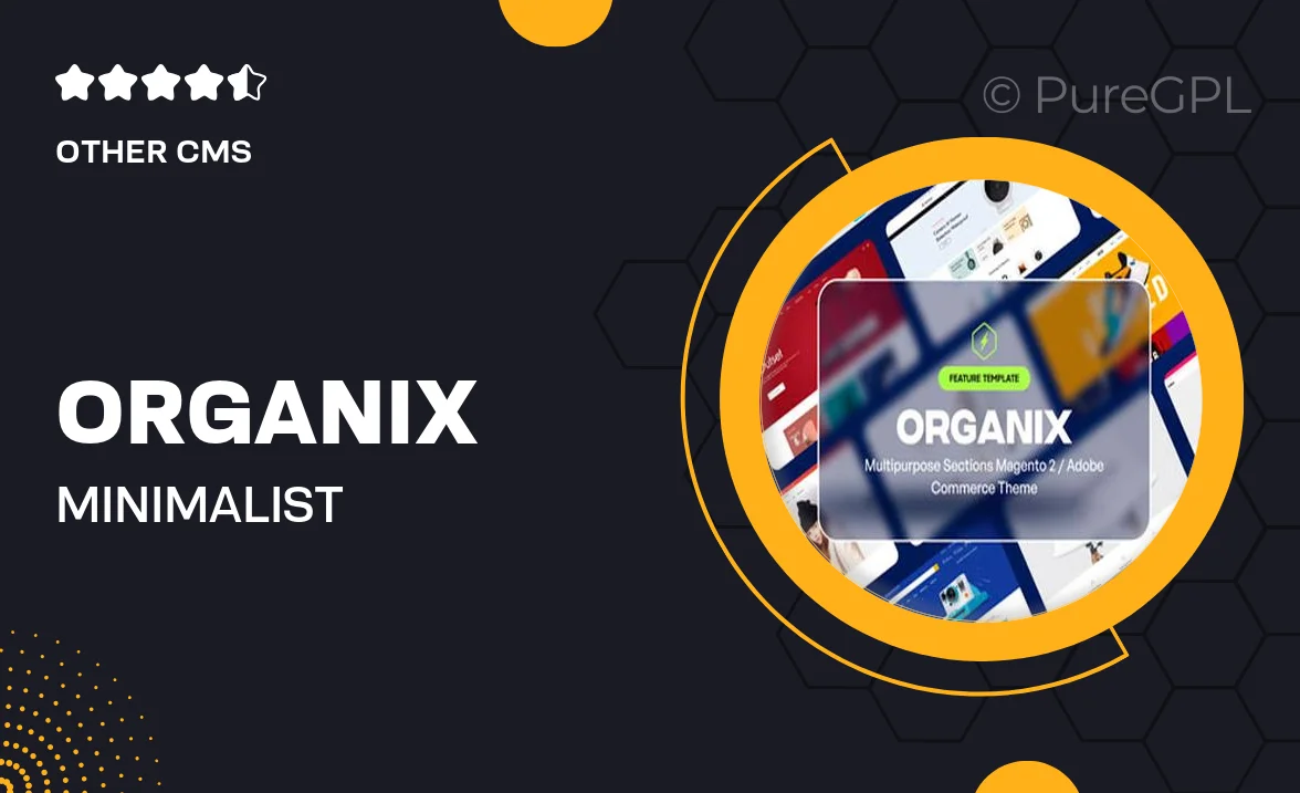 Organix – Minimalist eCommerce Magento 2 Theme