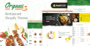 Orgass – Food Delivery Shopify Theme