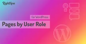 Pages by User Role for WordPress