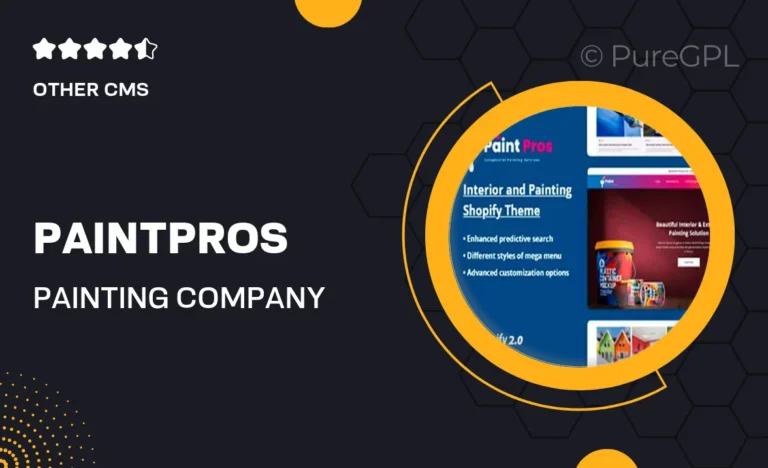 paintpros painting company shopify store