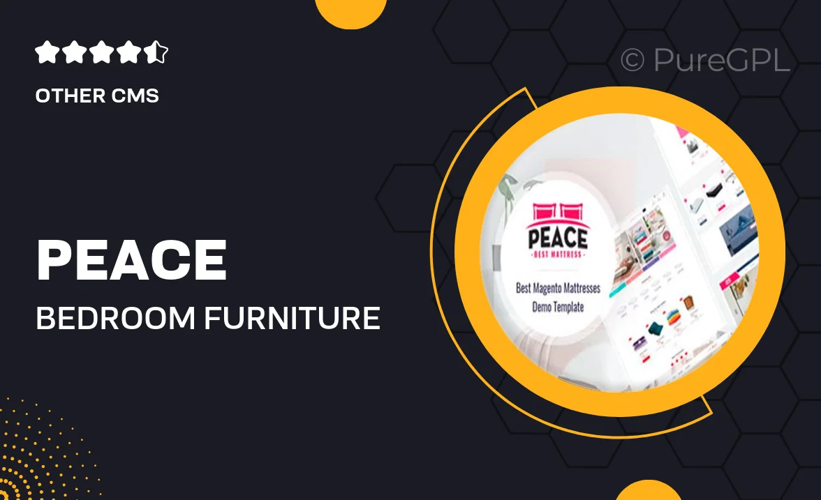 Peace – Bedroom Furniture Magento 2 Theme