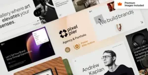 PixelPierNYC – Creative Agency and Portolio WordPress Theme