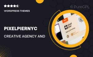 PixelPierNYC – Creative Agency and Portolio WordPress Theme