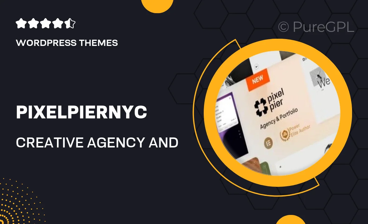 PixelPierNYC – Creative Agency and Portolio WordPress Theme
