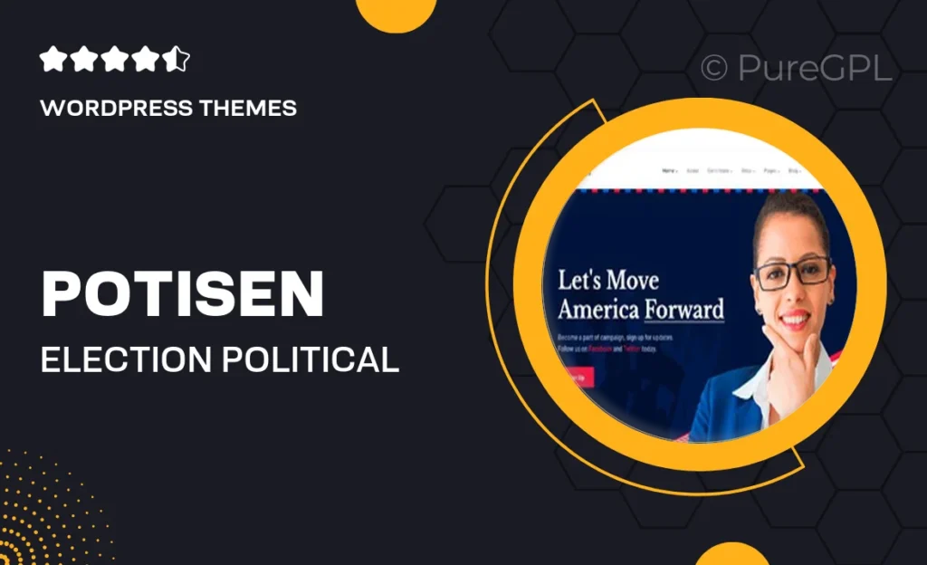 Potisen – Election & Political WordPress Theme 48 Potisen – Election & Political WordPress Theme