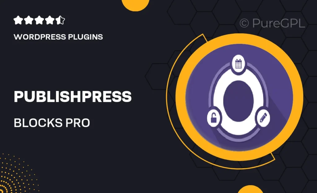 Publishpress | Blocks Pro feature image