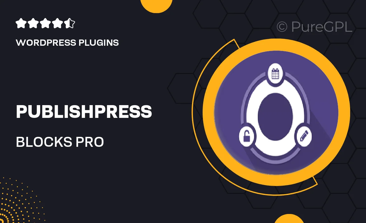 Publishpress | Blocks Pro