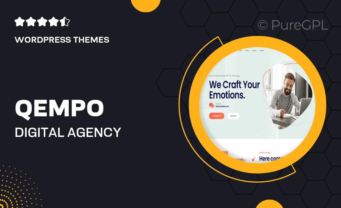 Qempo – Digital Agency Services WordPress Theme