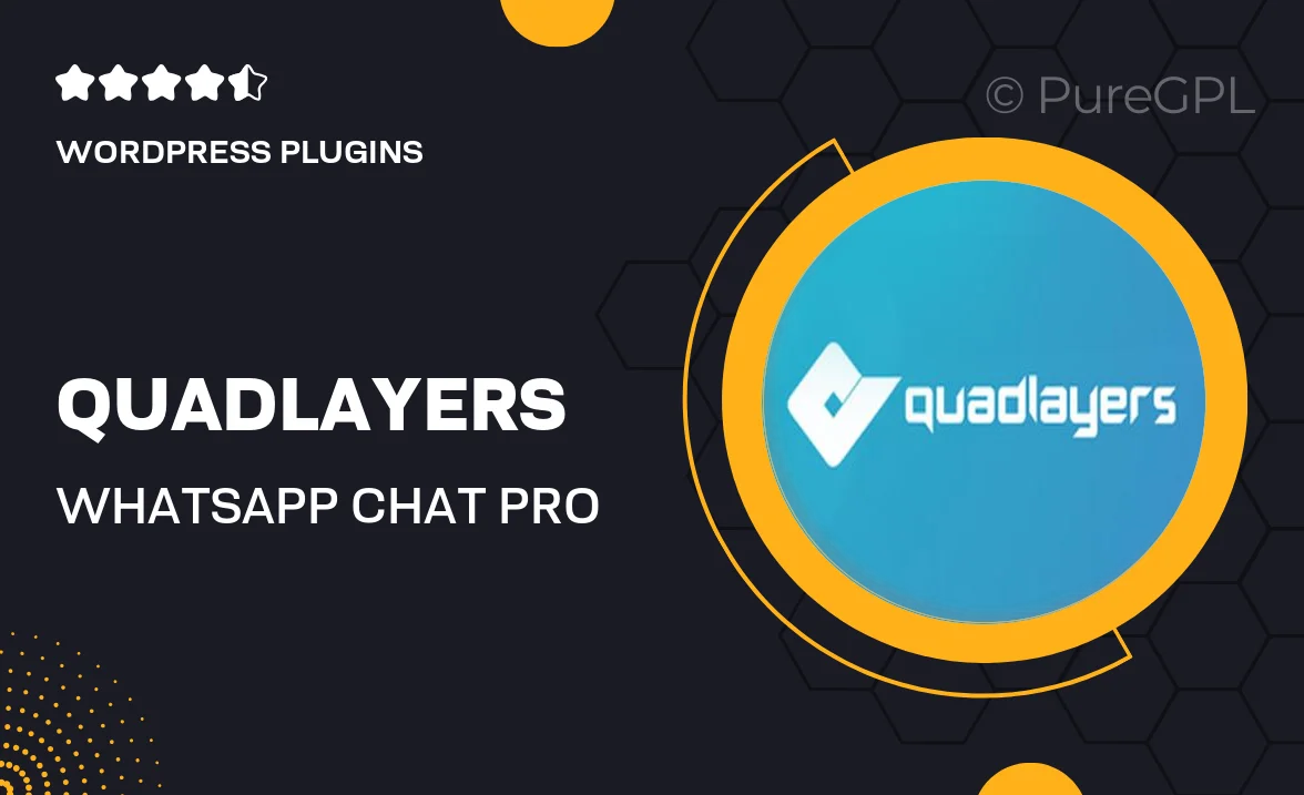 QuadLayers | WhatsApp Chat PRO