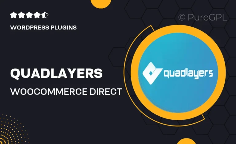 quadlayers woocommerce direct checkout pro