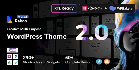 rakon creative multi purpose wordpress theme 1