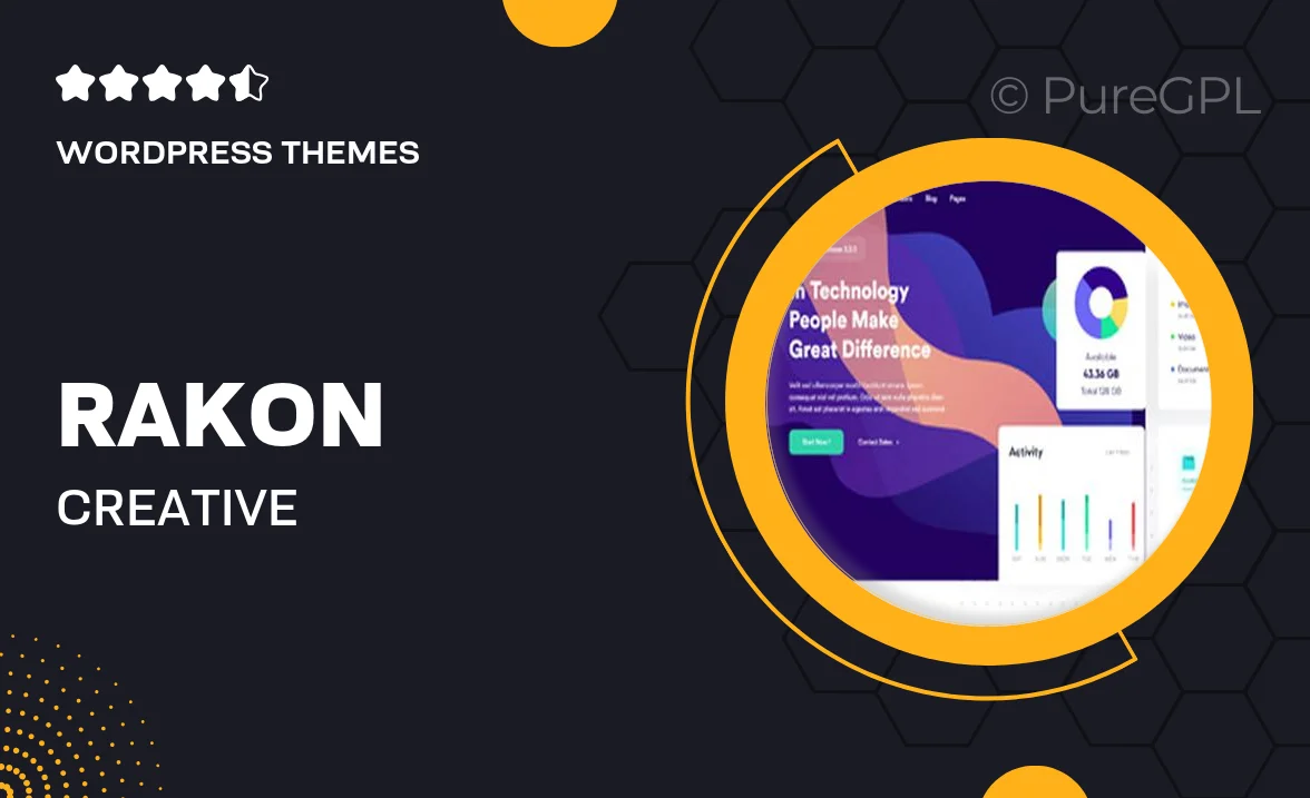 Rakon – Creative Multi-Purpose WordPress Theme