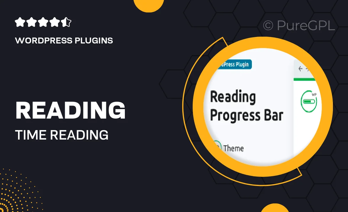 Reading Time — Reading Progress Bar for WordPress