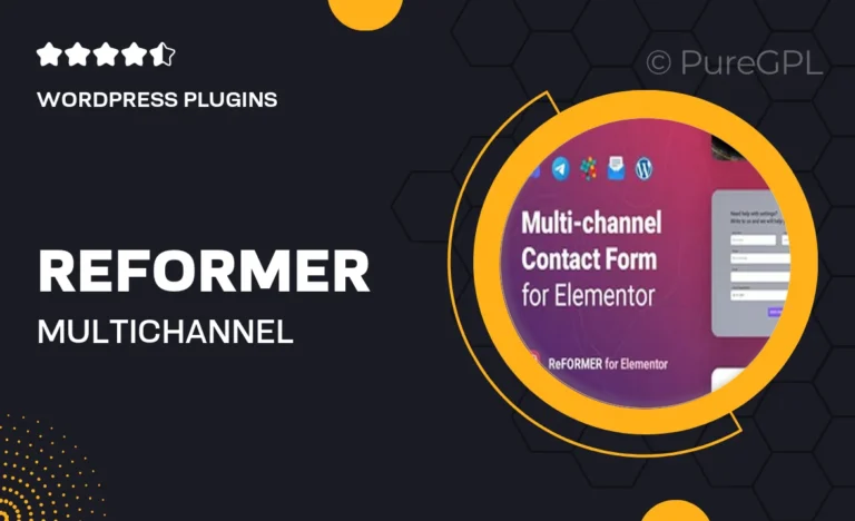 reformer multichannel contact form for elementor