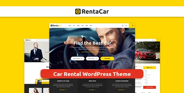 rentacar car rental listing wordpress theme 1