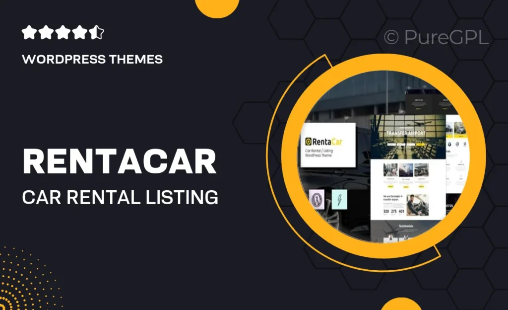 Rentacar – Car Rental & Listing WordPress Theme 30 Rentacar – Car Rental & Listing WordPress Theme