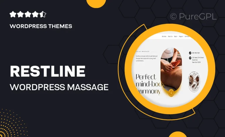 restline wordpress massage theme