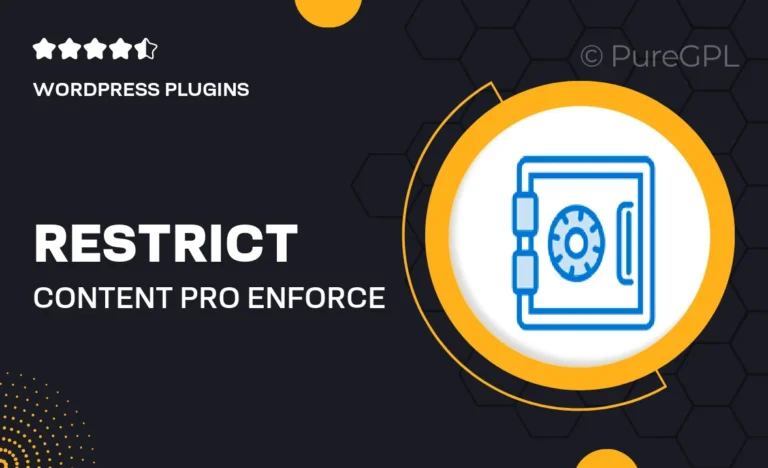 restrict content pro enforce strong passwords