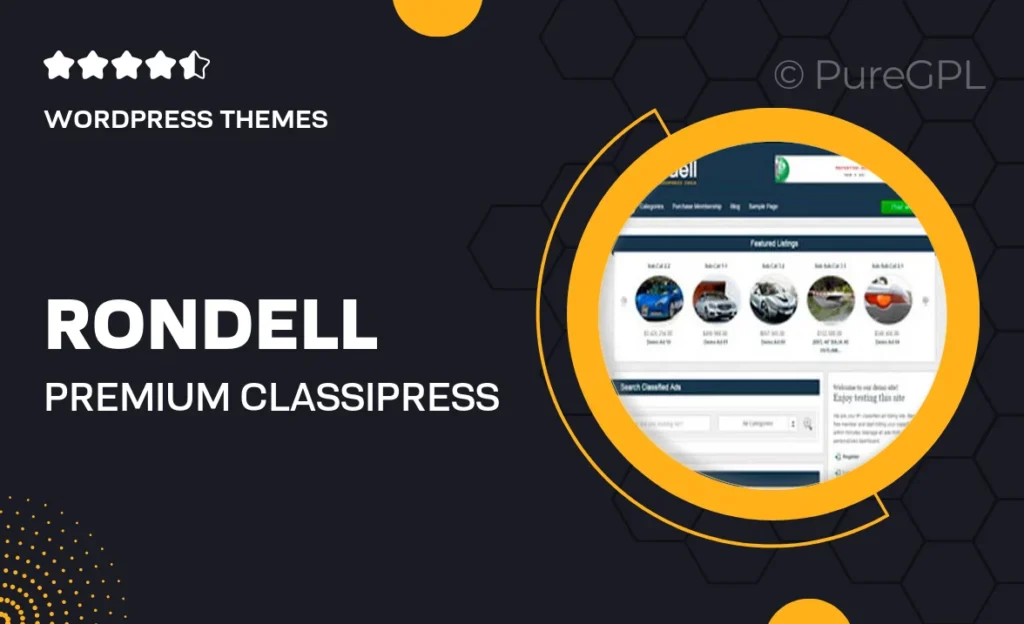 Rondell – Premium ClassiPress Child Theme 23 Rondell – Premium ClassiPress Child Theme