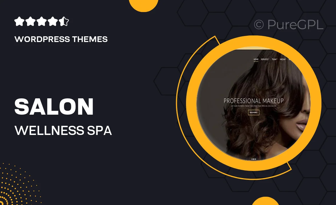 Salon – Wellness & Spa WordPress Theme