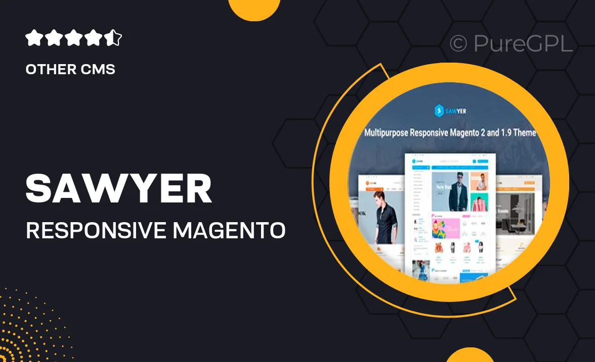 Sawyer – Responsive Magento 2 and 1.9 Theme