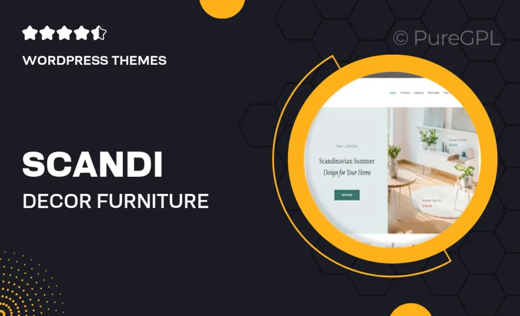 Scandi – Decor & Furniture Shop WooCommerce Theme