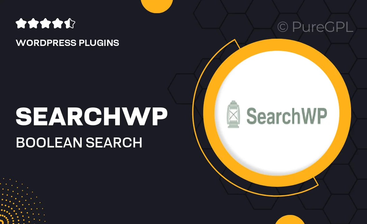 Searchwp | Boolean Search