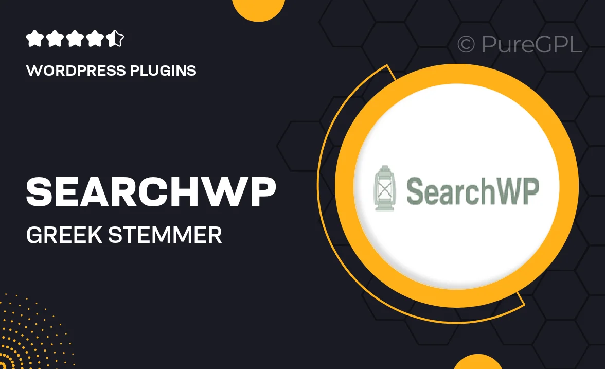 Searchwp | Greek Stemmer