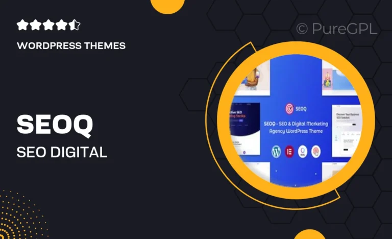 seoq seo digital marketing agency wordpress theme