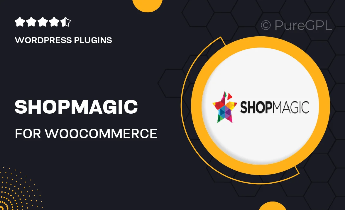 ShopMagic for WooCommerce – Marketing Automation Emails