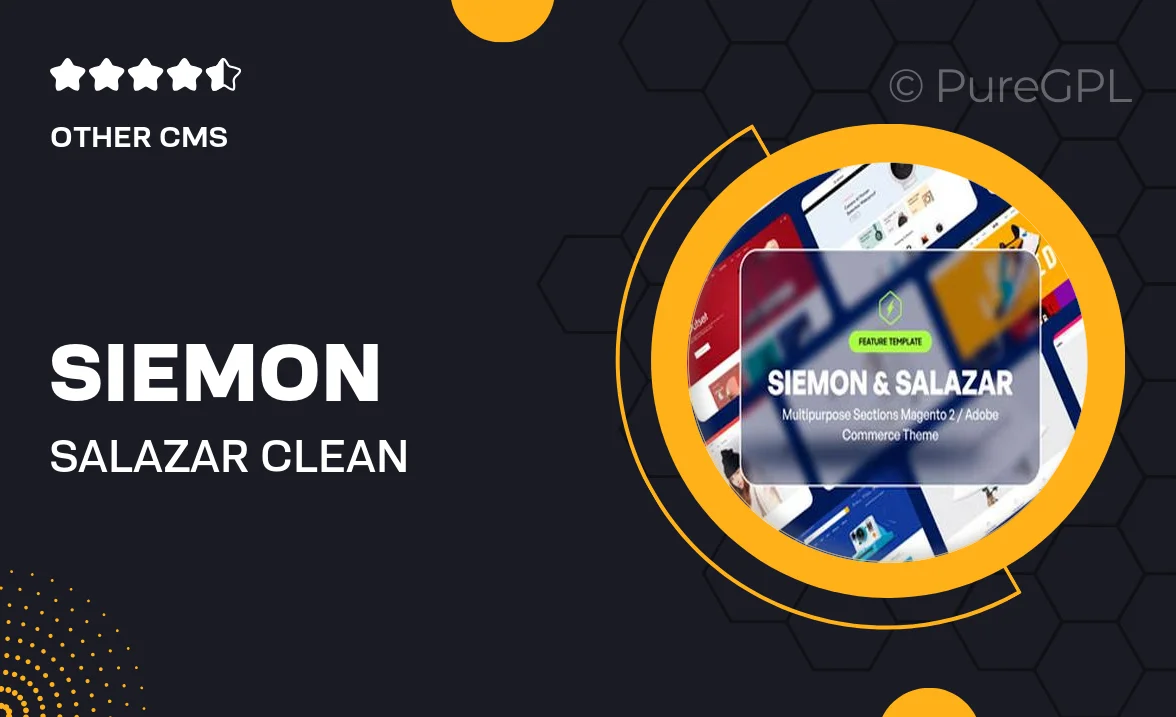 Siemon & Salazar – Clean, Minimal Magento 2 Theme