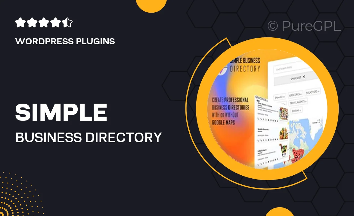 Simple Business Directory with Maps, Store Locator, Distance Search