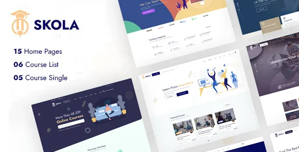 skola lms online courses wordpress theme 1
