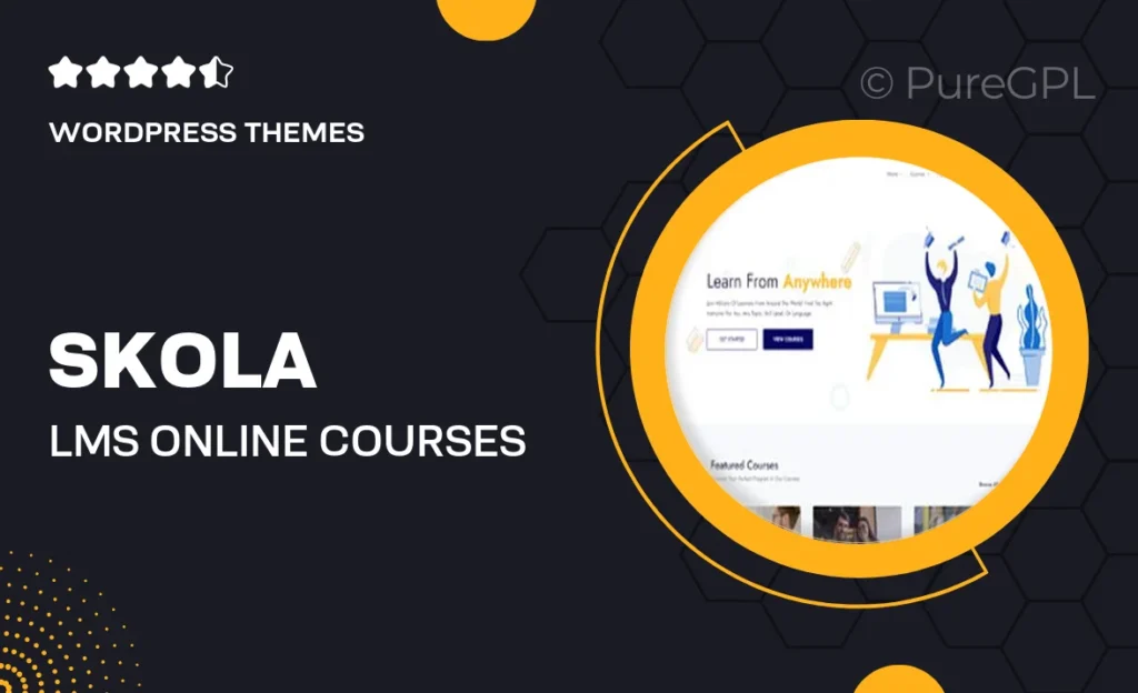 Skola – LMS Online Courses WordPress Theme