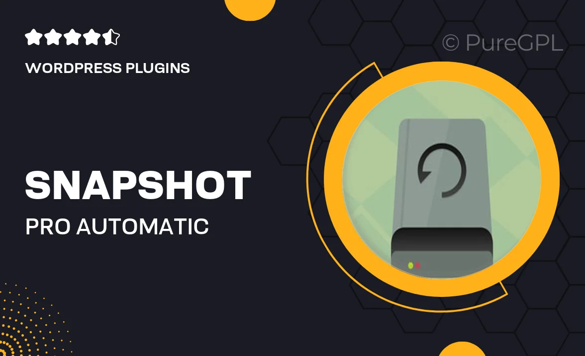 Snapshot Pro – Automatic WordPress Backups and Restore Plugin
