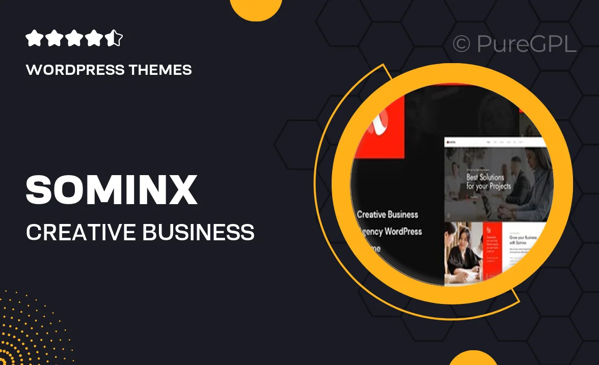 Sominx – Creative Business Agency WordPress Theme