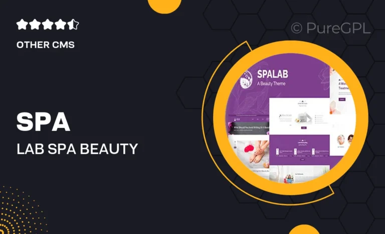 spa lab spa beauty cosmetics shop shopify theme