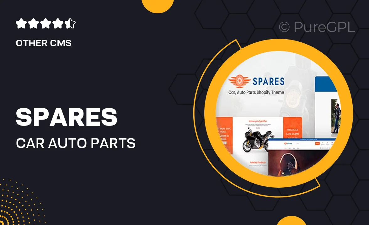 Spares – Car, Auto Parts, Automotive Shopify Theme